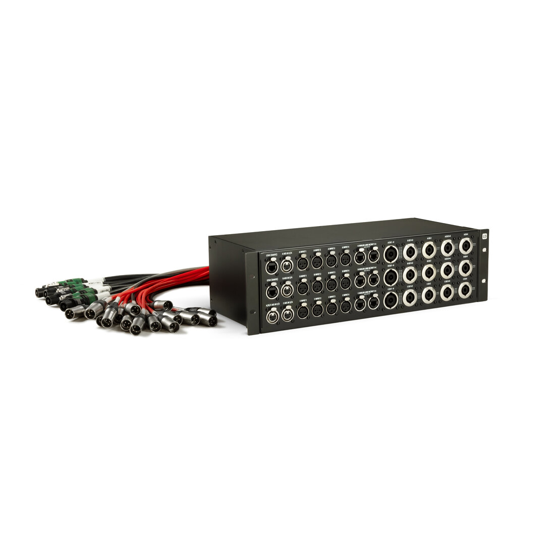 LD Systems ADA TPP 3HE, 19" Front-I/O Patchpanel