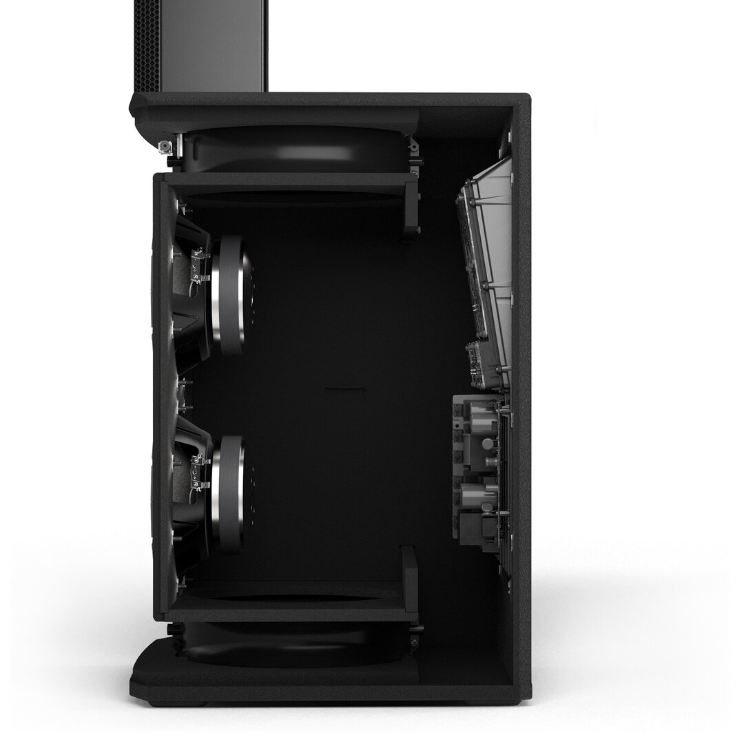 LD Systems MAUI 11 G3 MIX  Portables Cardioid Säulen PA System mit Digital-Mixer, schwarz