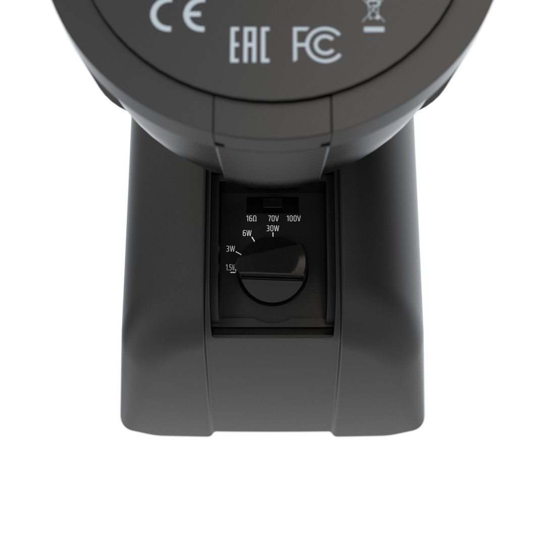 LD Systems DQOR 3 T B 3" Indoor/Outdoor 2-Wege-Installationslautsprecher passiv 16 Ohm, 70/100 V, sc