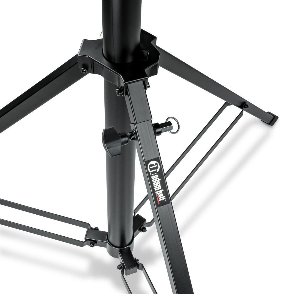 Adam Hall Stands SWU 400 T Wind up Kurbelstativ mit Traverse schwarz