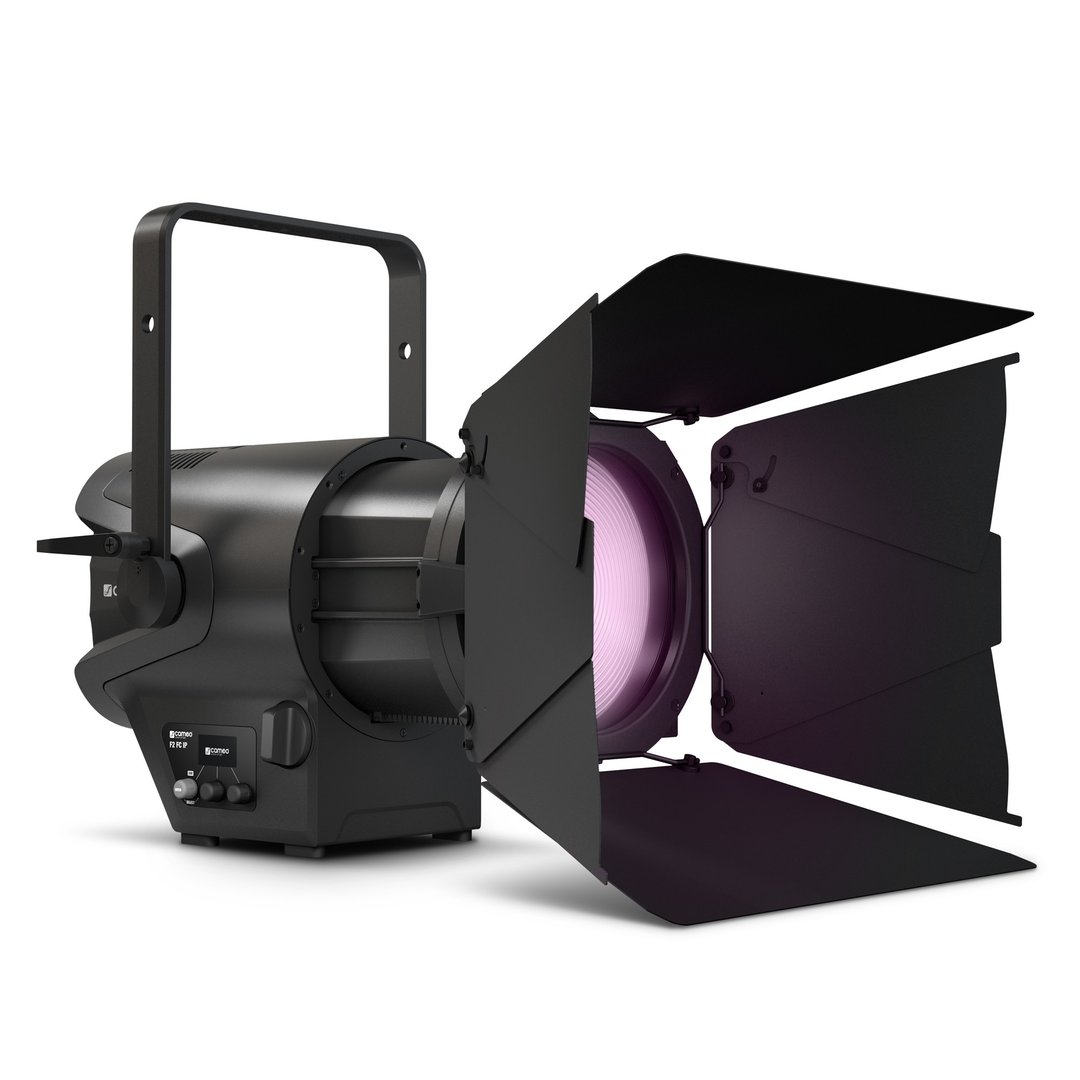 Cameo F2 FC IP IP65 Fresnel-Spotlight mit RGBW-LED