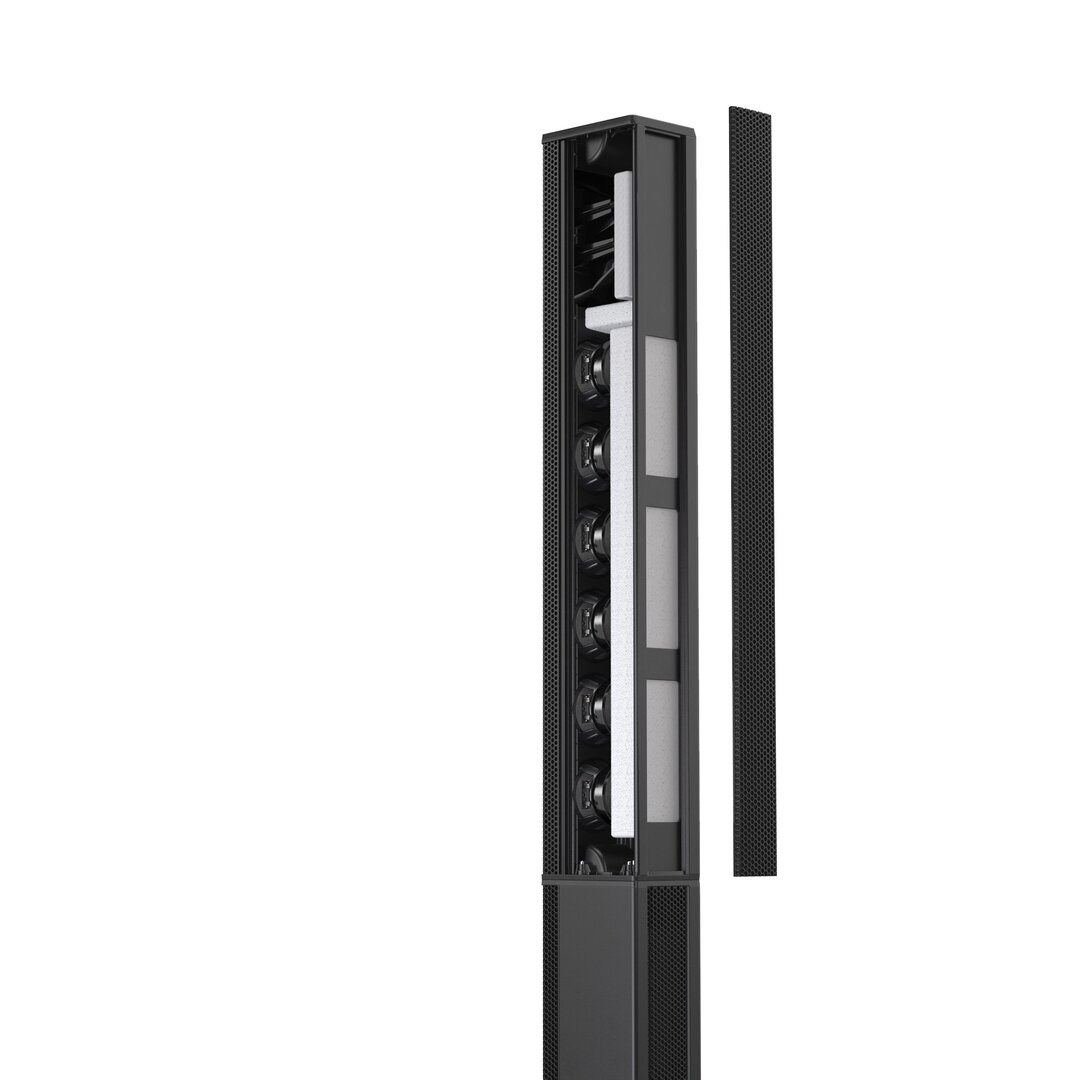 LD Systems MAUI 11 G3 MIX  Portables Cardioid Säulen PA System mit Digital-Mixer, schwarz