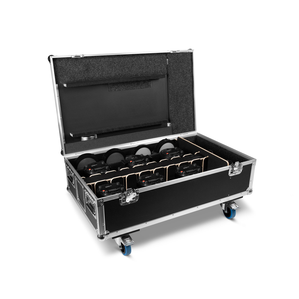 Cameo DROP B4 TOURING SET  6 x CLDROPB4 im Lade-Flightcase mit Netzteil