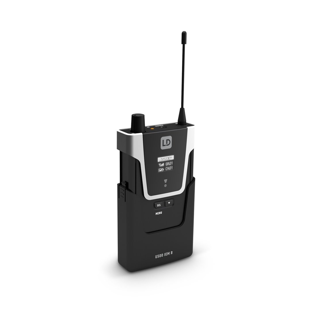 LD Systems  U506 IEM BUNDLE  In-Ear Monitoring-System mit 2 x Bodypack - 655 - 679 MHz