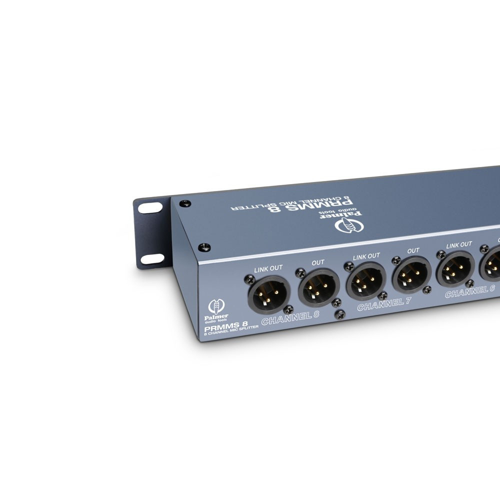 Palmer RMMS 8 8-Kanal Mikrofon-Splitter