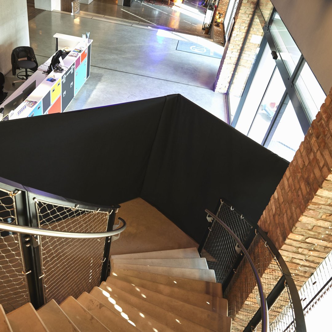 Gravity PAD T Teleskopstange horizontal für Pipe-and-Drape-Vorhangsystem