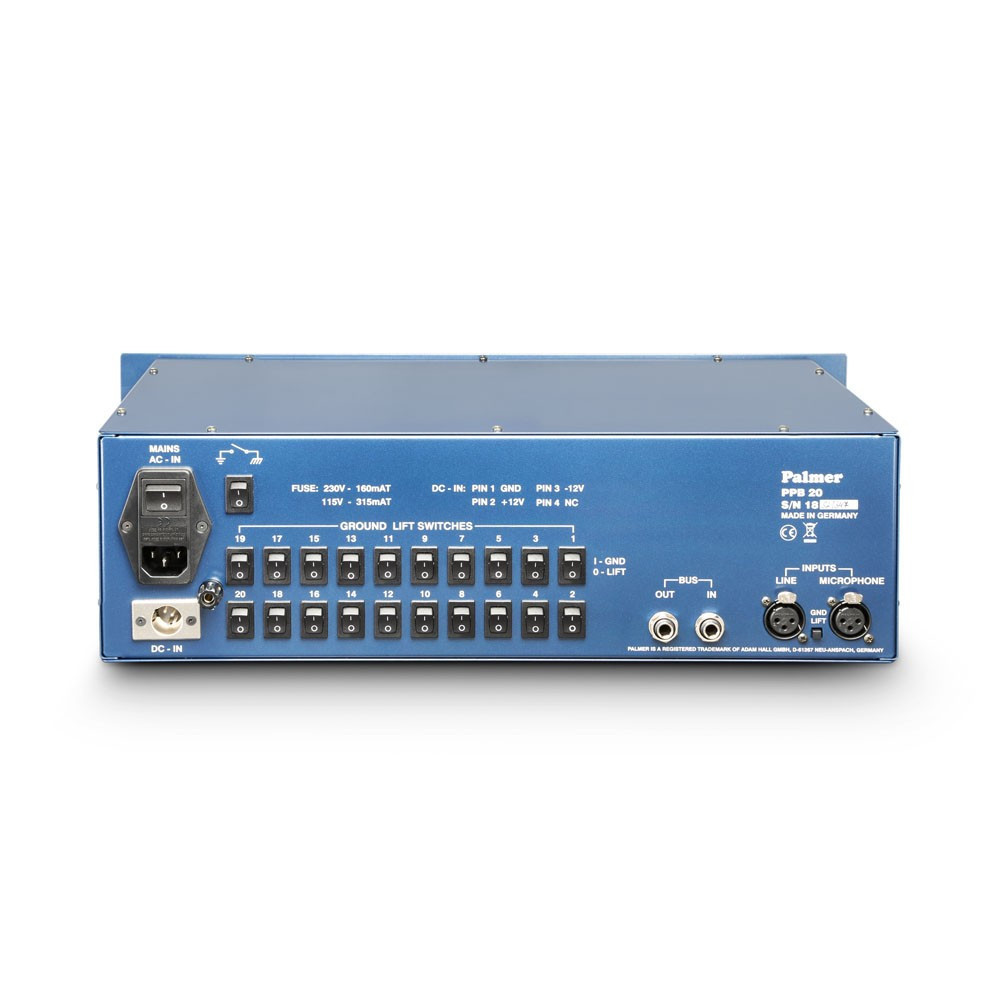 Palmer PB 20 Pressesplitter 20 Kanal