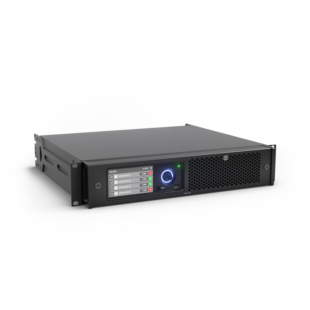 LD Systems ADA 8K4 4-Kanal Verstärker mit DSP & DANTE™