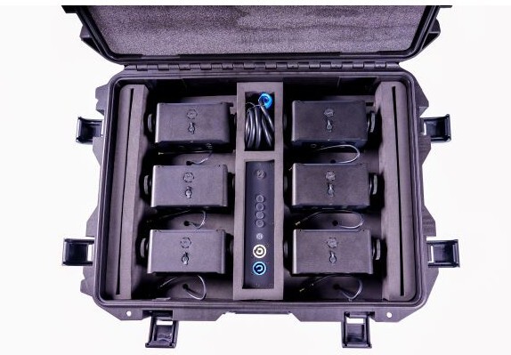 Iridium VISION CONTROL Flat Par 3*10W RGBW Tourpack 6in1