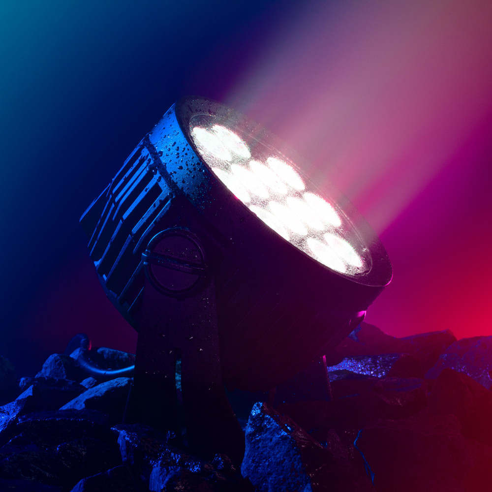 Cameo FLAT PRO 12 G2 12 x 10 W RGBWA LED Outdoor Spotlight