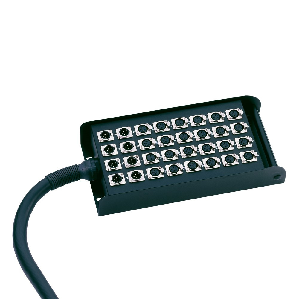 Adam Hall Cables K 28 C 50 Multicore mit Stagebox 24/4 50 m