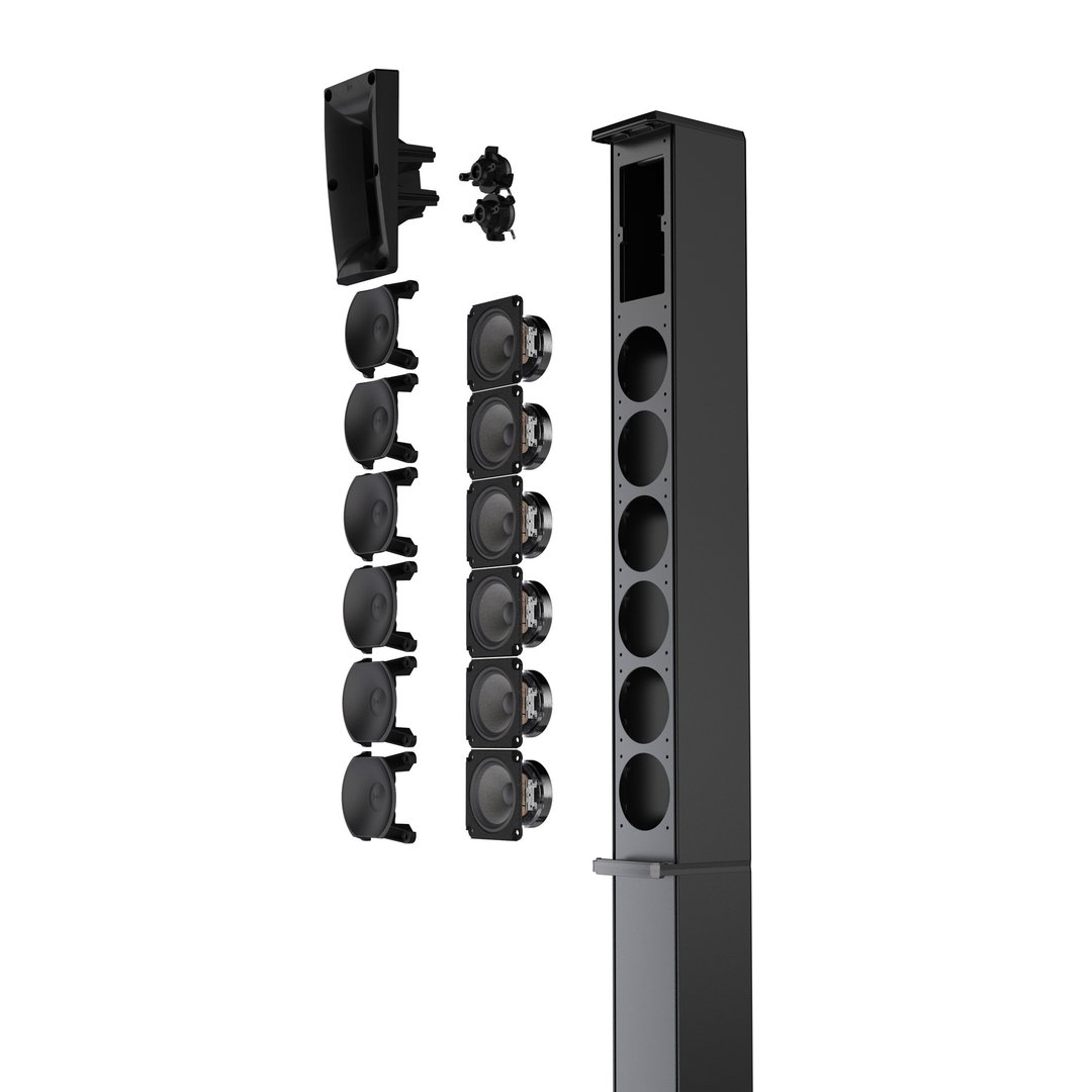LD Systems MAUI 11 G3 Portables Cardioid Säulen PA System, Schwarz