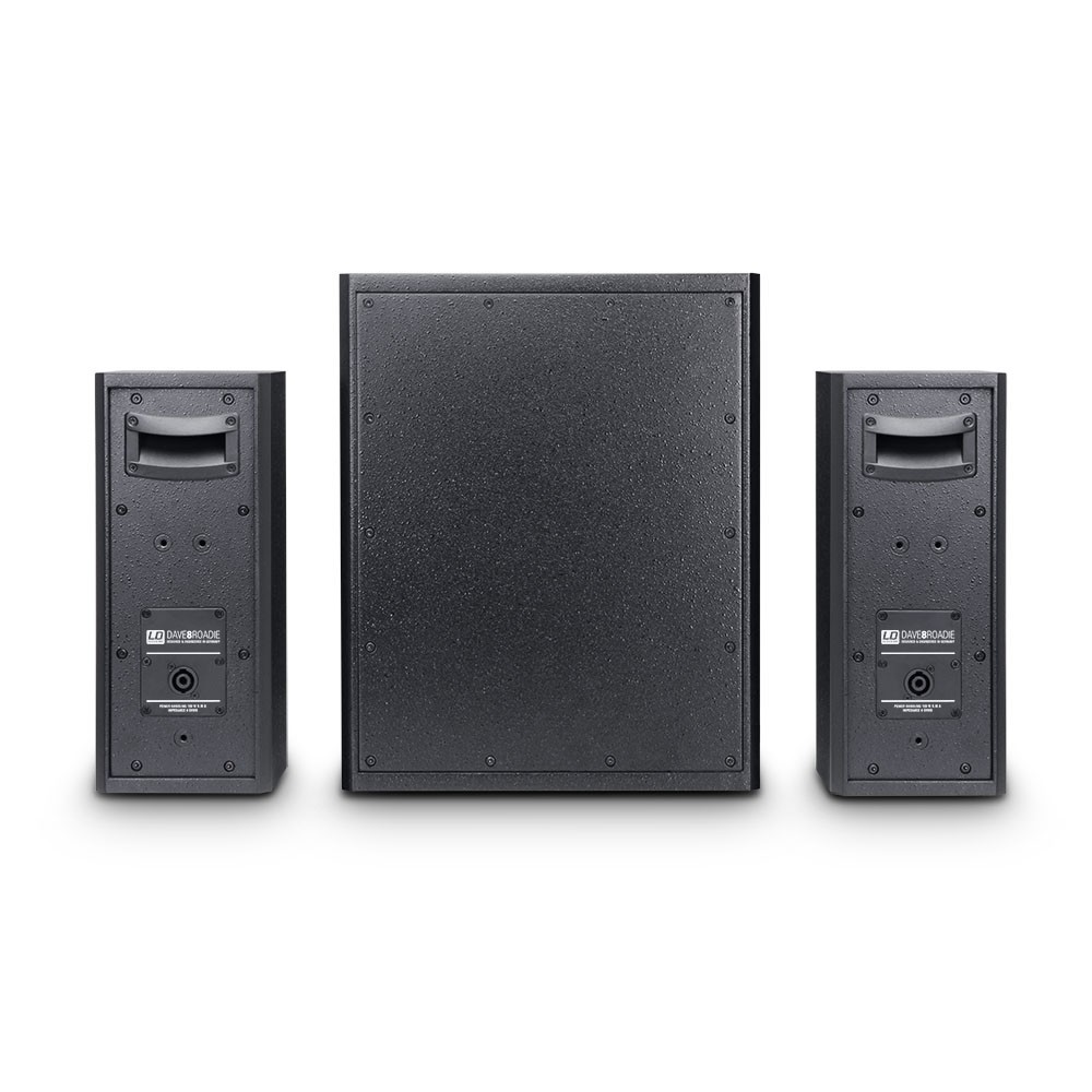 LD Systems DAVE 8 ROADIE Portables PA-System aktiv mit 3 Kanal Mixer
