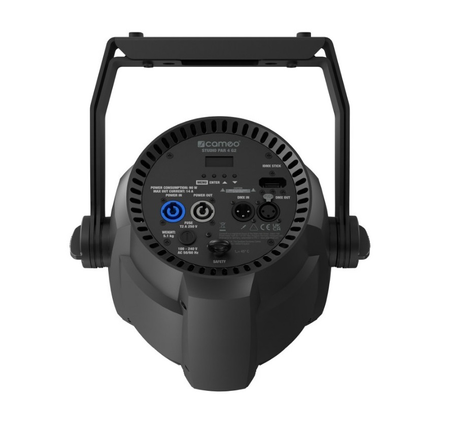 Cameo STUDIO PAR 4 G2 LED-PAR-Scheinwerfer mit 12 x RGBW 4-in-1-LED