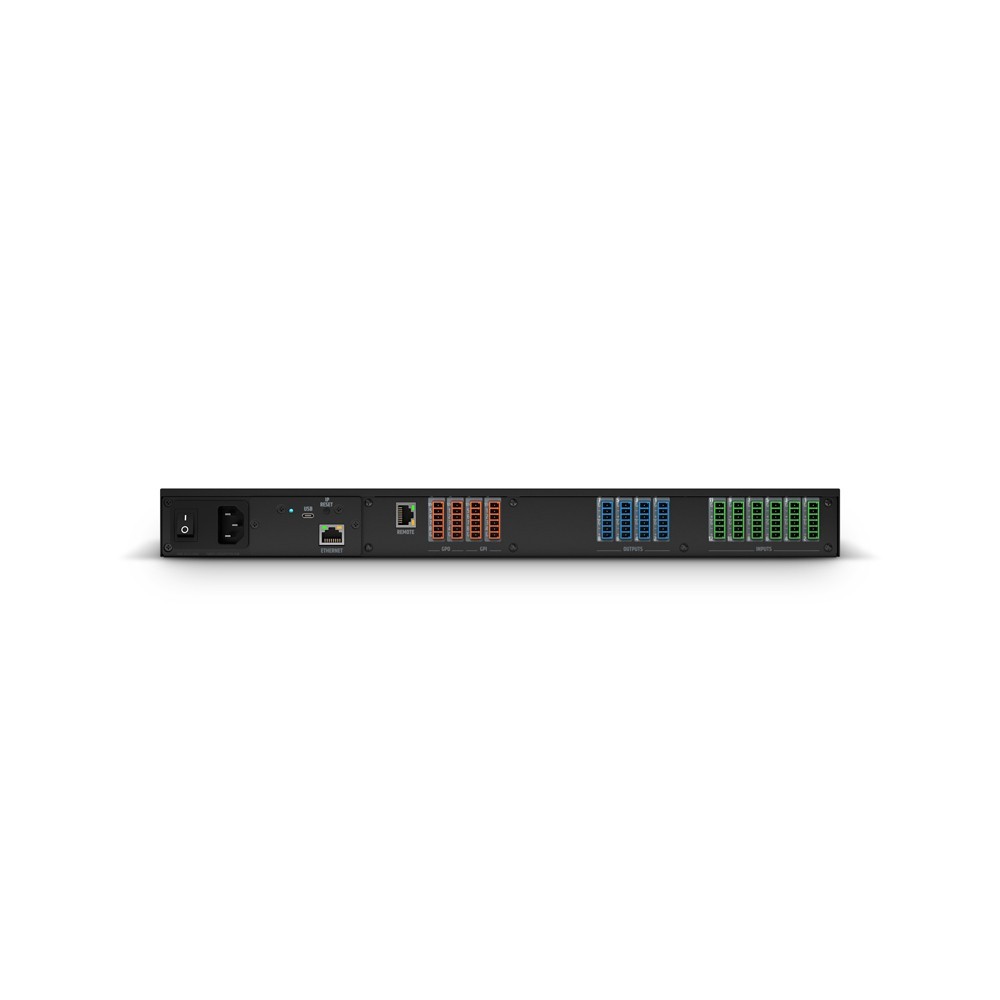 LD Systems ZONE X 1208 DSP-Matrix mit Hybrid-Architektur - 12 IN / 8 OUT