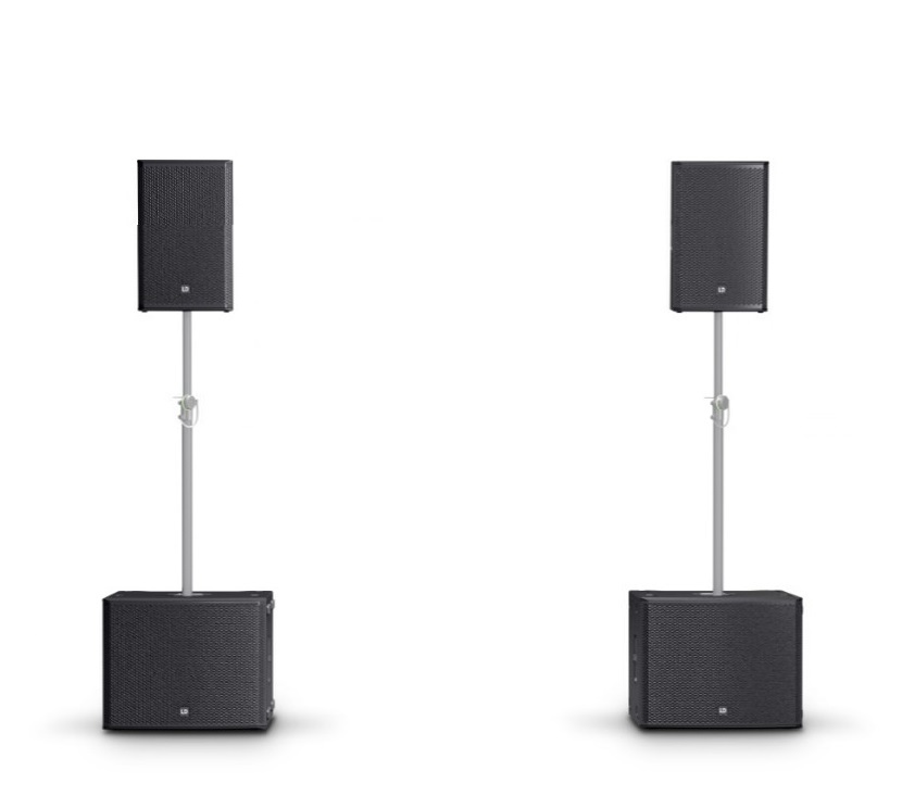 LD Systems STINGER G3 POWER SET A 2 x 12" Aktiv-PA-Lautsprecher + 2 x 18" Aktiv-Subwoofer