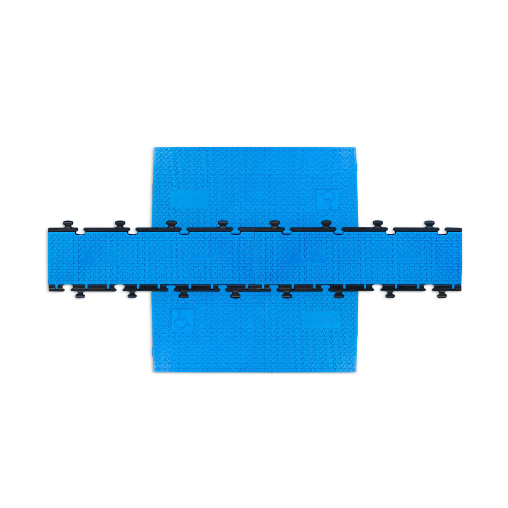 Defender MIDI 5 2D SET BLU Midi 5 2D Set blau Modulsystem für Rollstuhlrampe