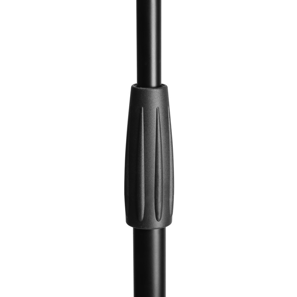 Adam Hall Stands S 5 BE Mikrofonständer mit Schwenkarm, Schwarz