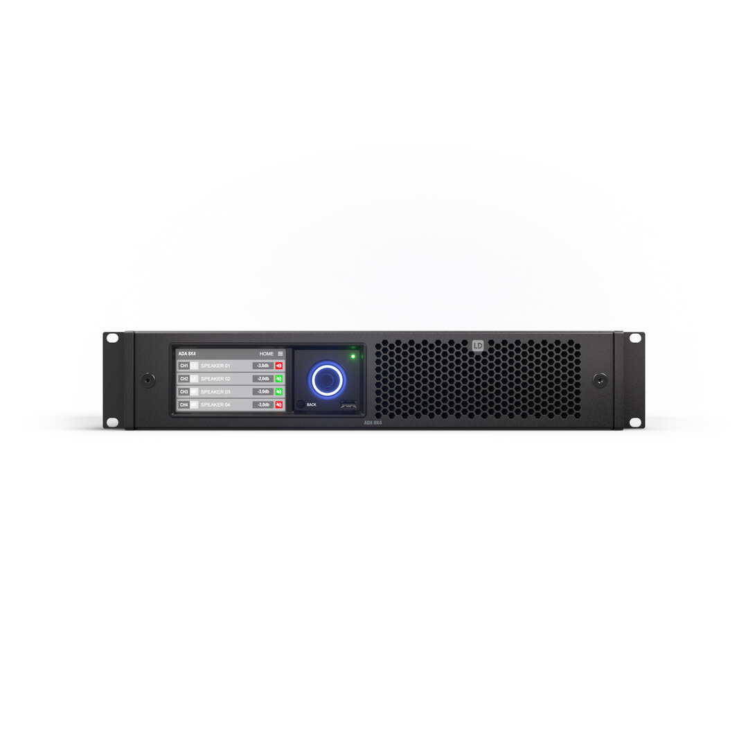LD Systems ADA 8K4 4-Kanal Verstärker mit DSP & DANTE™