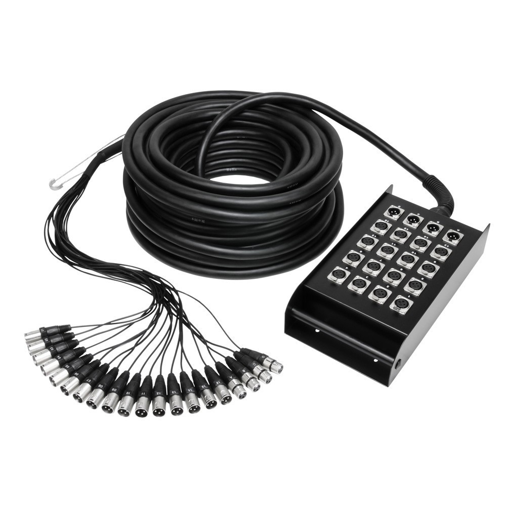 Adam Hall Cables K 20 C 15 Multicore mit Stagebox 16/4 15 m