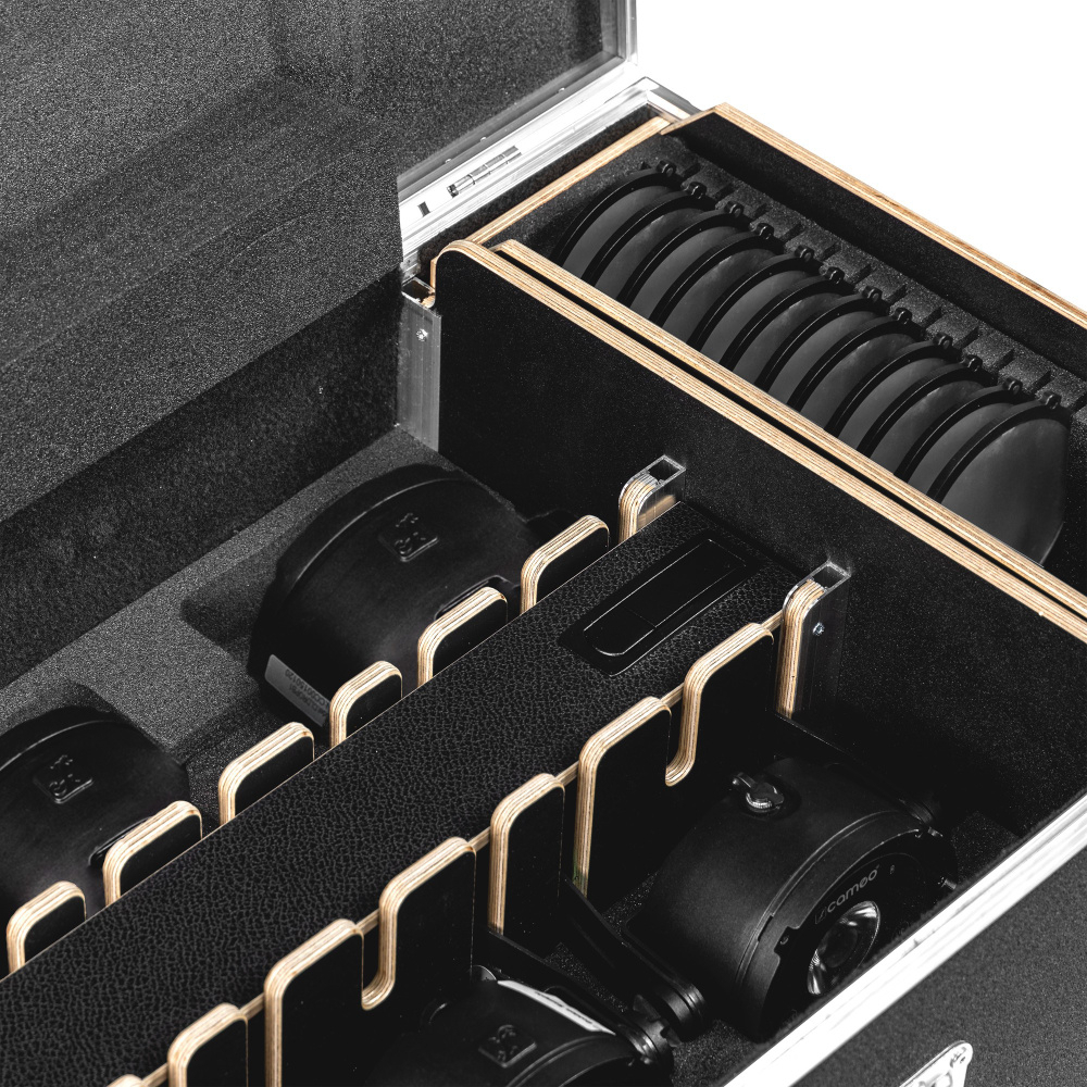 Cameo DROP B1 TOURING SET  6 x CLDROPB1 im Lade-Flightcase mit Netzteil