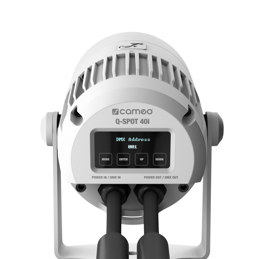 Cameo Q-SPOT 40i Kompakter IP65 Outdoor-Spot mit 40W RGBA-LED