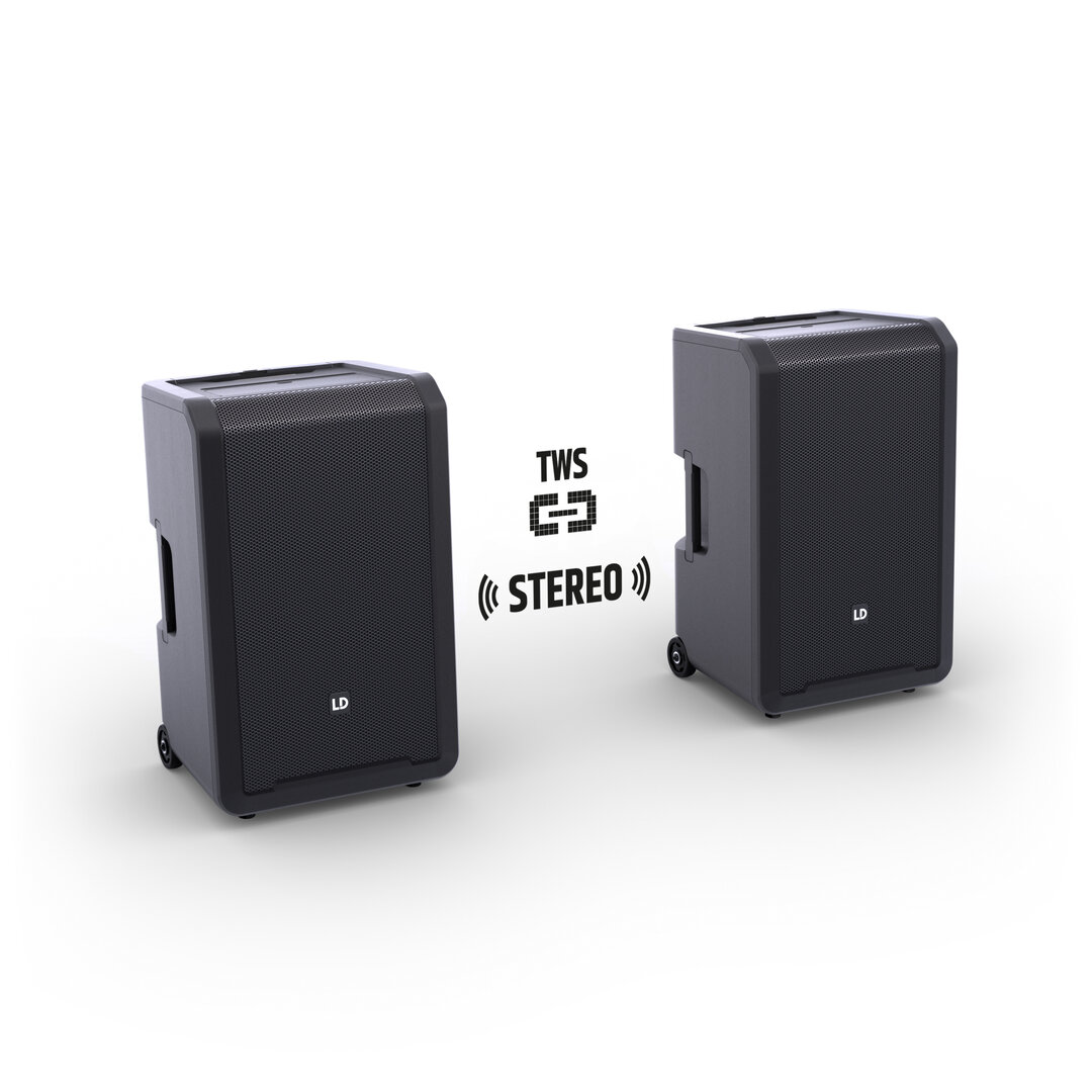 LD Systems ANNY 12 BPH2 B5 12" Mobiler Bluetooth PA-Lautsprecher mit Akkus