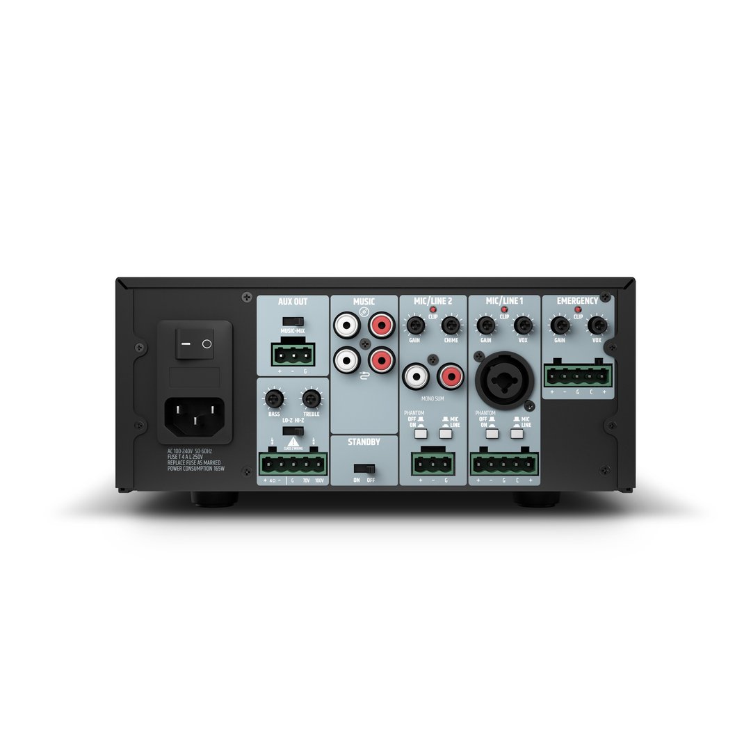 LD Systems IMA 120 Installation Mischverstärker 120W @ 4 Ohm / 100 V / 70 V