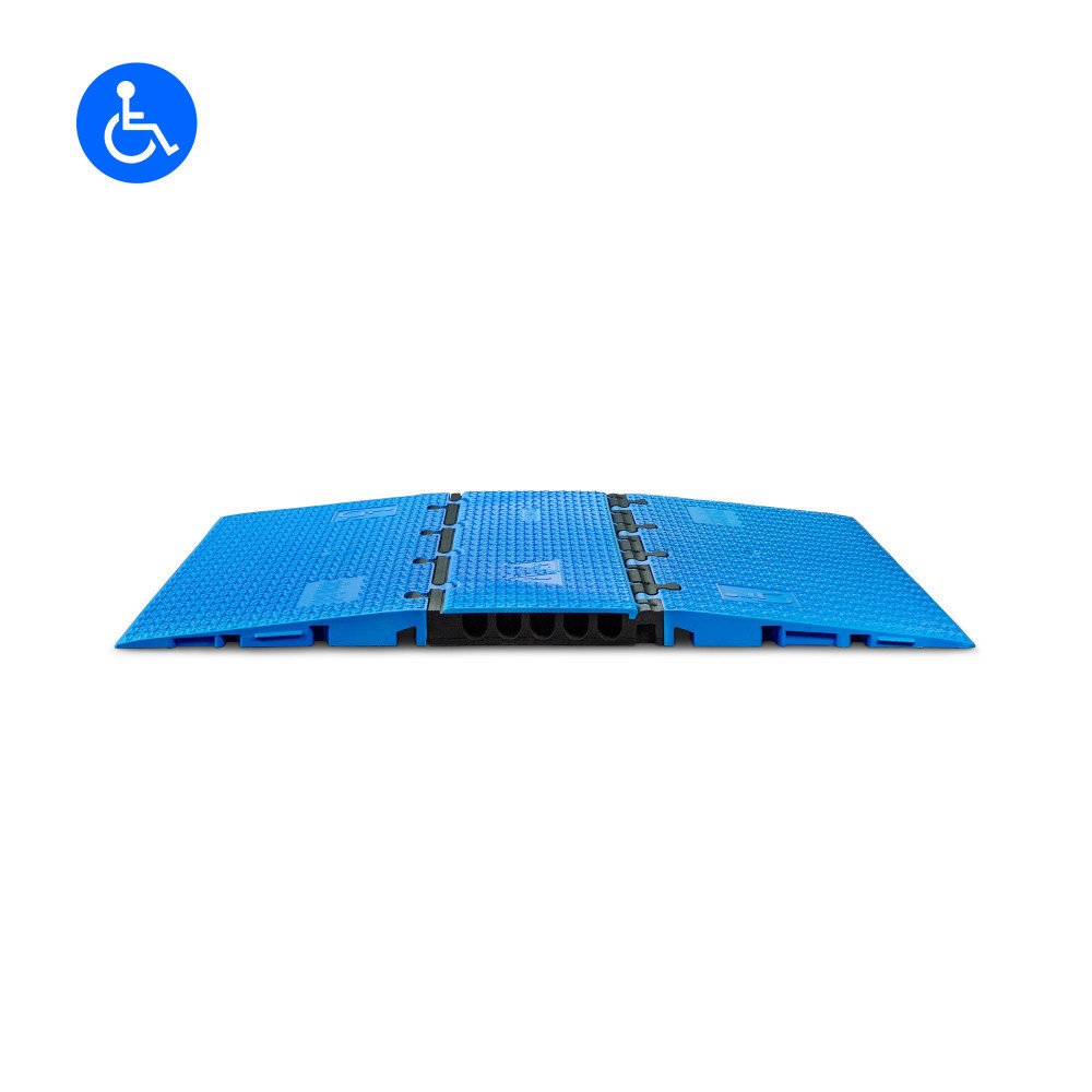 Defender MIDI 5 2D SET BLU Midi 5 2D Set blau Modulsystem für Rollstuhlrampe