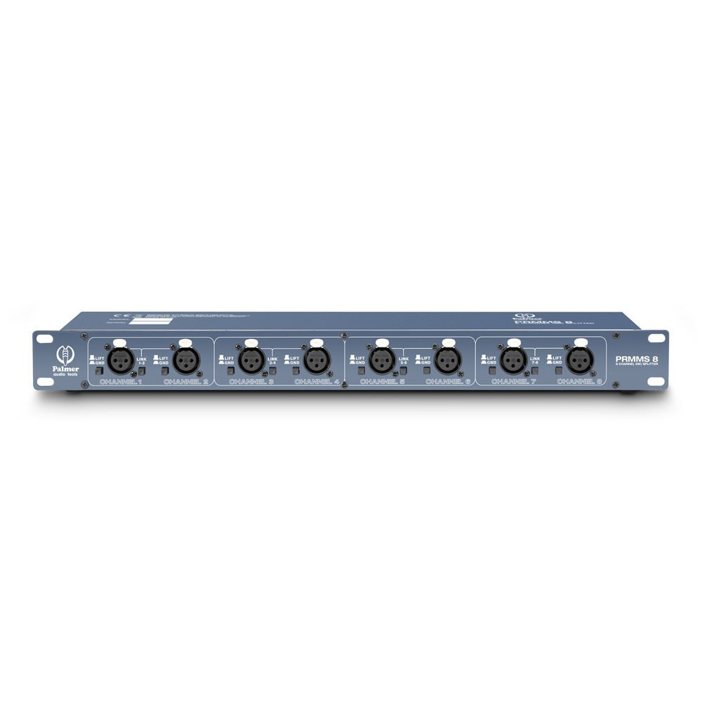 Palmer RMMS 8 8-Kanal Mikrofon-Splitter