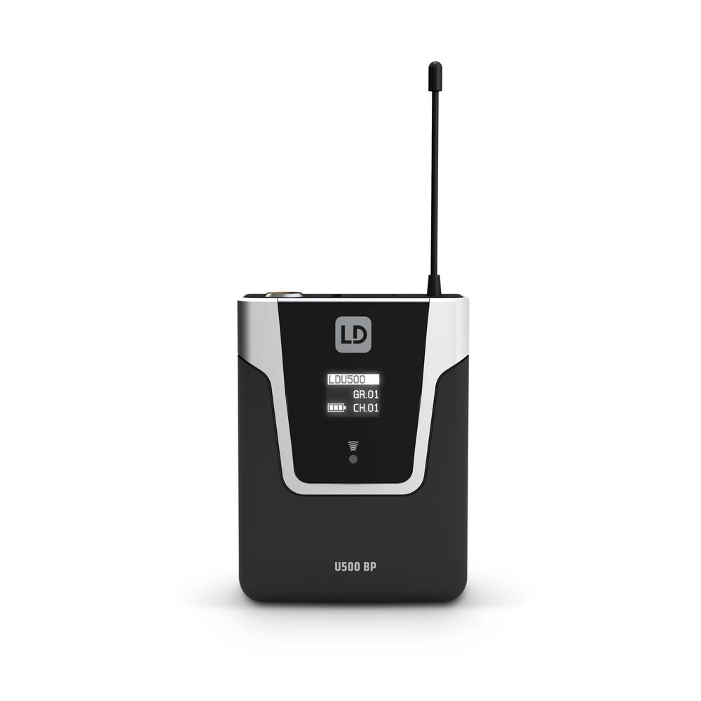 LD Systems U505 HBH 2 Funkmikrofon und Headset mit Bodypack