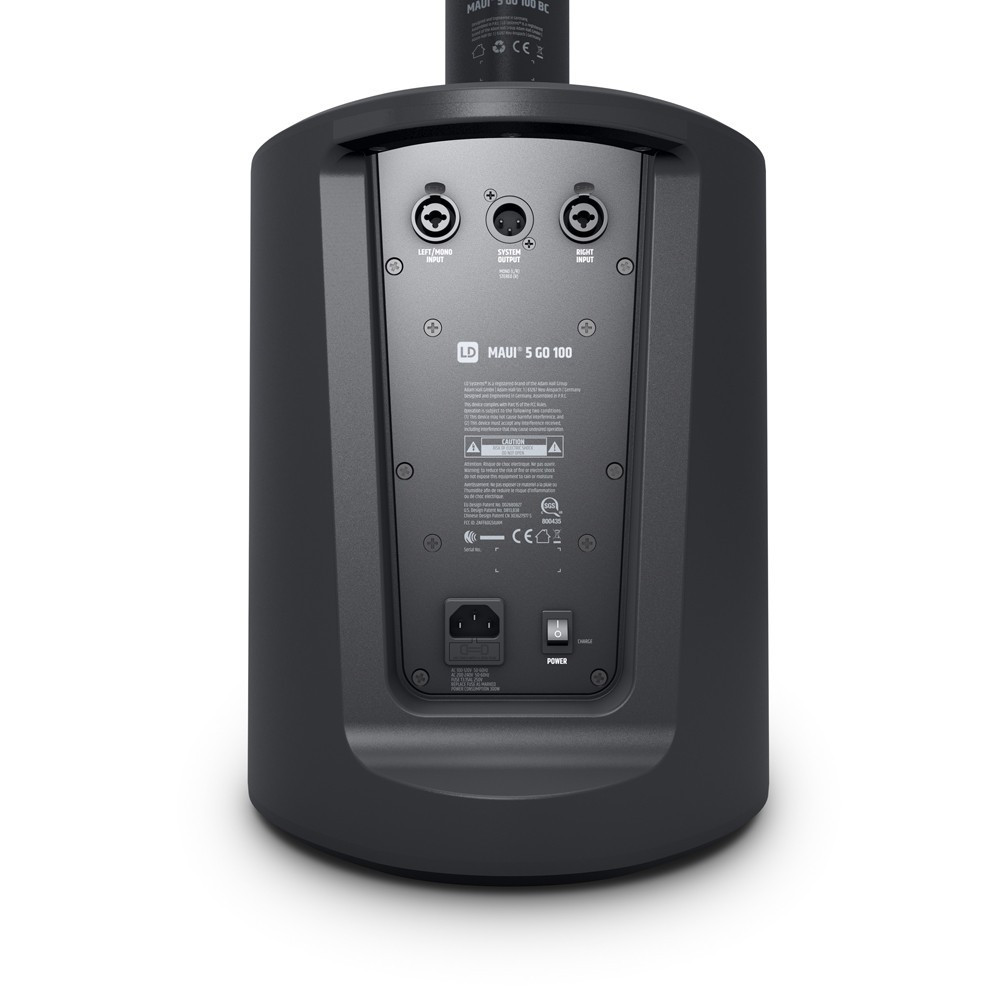 LD Systems MAUI 5 GO 100 batteriebetriebenes Säulen-PA-System