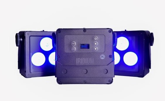 Iridium VISION CONTROL Flat Par 3*10W RGBW Tourpack 6in1