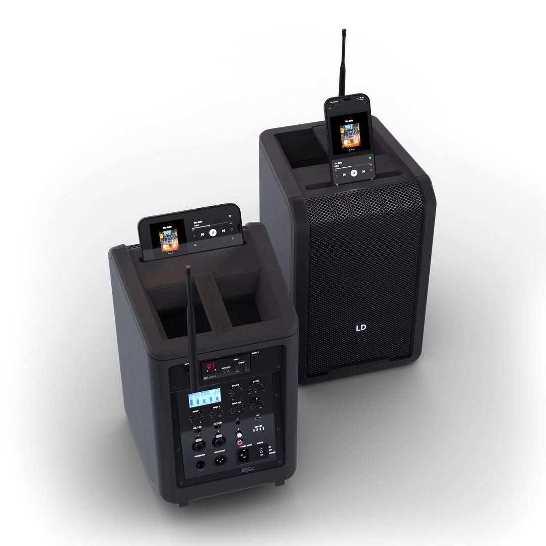 LD Systems ANNY 8 HHD B5 Tragbarer Bluetooth PA-Lautsprecher