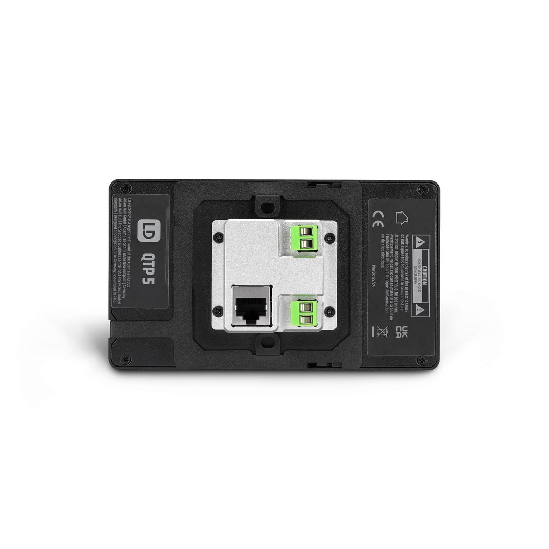 LD Systems QTP 5 QUESTRA Touchscreen Display 5 Zoll mit Android 11 und PoE
