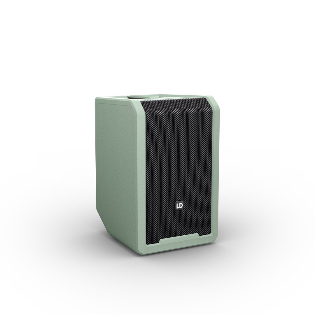 LD Systems ANNY 8 GN Tragbarer Bluetooth PA-Lautsprecher Adventure Green