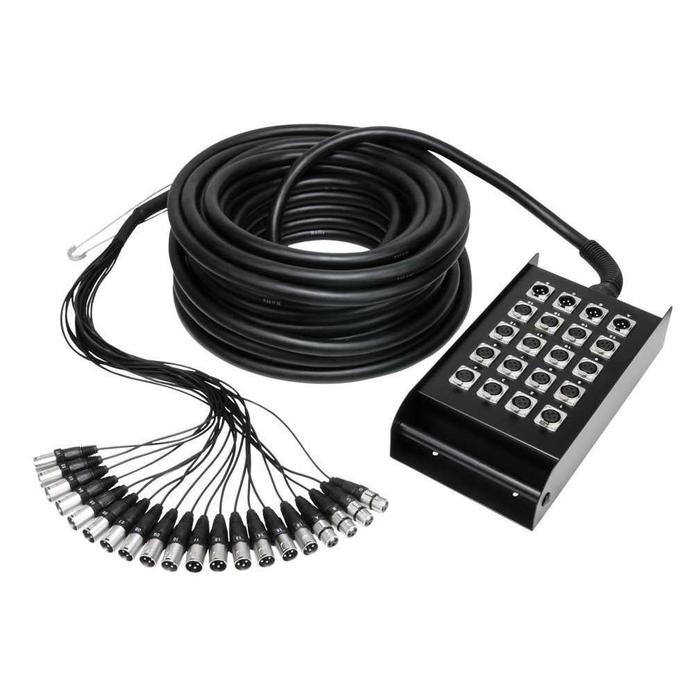 Adam Hall Cables K 20 C 15 Multicore mit Stagebox 16/4 15 m
