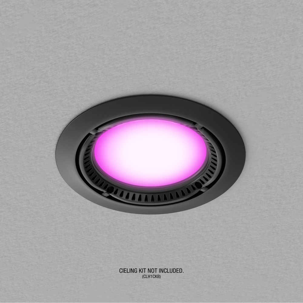 Cameo H1 FC DMX-steuerbares Houselight mit RGBAL-LED Schwarz
